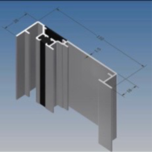 Aluminum door opening